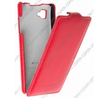 Кожаный чехол для LG Optimus 4X HD / P880 Melkco Leather Case - Jacka Type (Red LC)