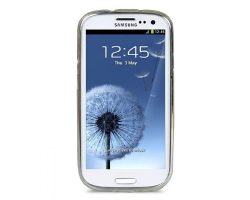 Чехол силиконовый для Samsung Galaxy S3 (i9300) Melkco Poly Jacket TPU (Transparent Mat)