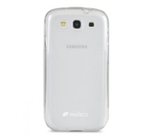 Чехол силиконовый для Samsung Galaxy S3 (i9300) Melkco Poly Jacket TPU (Transparent Mat)