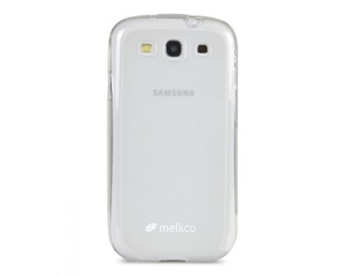 Чехол силиконовый для Samsung Galaxy S3 (i9300) Melkco Poly Jacket TPU (Transparent Mat)