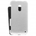 Кожаный чехол для Nokia Lumia 620 Melkco Leather Case - Jacka Type (White LC)