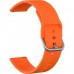 Ремешок силиконовый GSMIN Sport Line 20 для Withings Steel HR (Оранжевый)