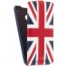 Кожаный чехол для HTC One M7 Melkco Premium Leather Case - Craft Edition Jacka Type - The Nations Britain