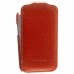 Кожаный чехол для Samsung Galaxy Ace Plus (S7500) Melkco Leather Case - Jacka Type (Orange LC)