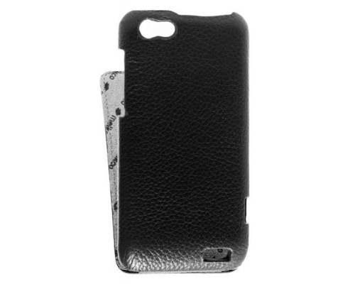 Кожаный чехол для HTC One V / Primo / T320e Melkco Leather Case - Jacka Type (Black LC)