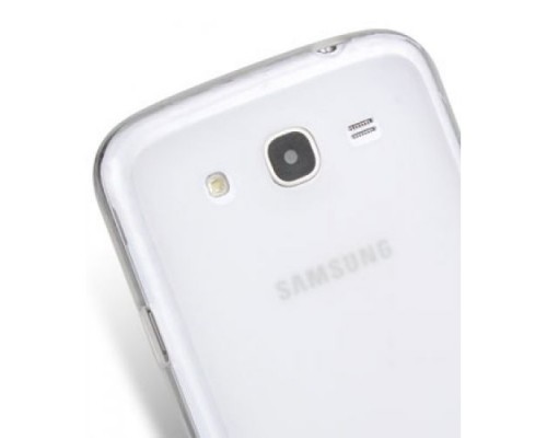 Чехол силиконовый для Samsung Galaxy Mega 5.8 (i9150) Melkco Poly Jacket TPU (Transparent Mat)