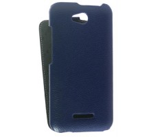 Кожаный чехол для HTC Desire 616 Dual Sim Melkco Premium Leather Case - Jacka Type (Dark Blue LC)