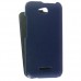 Кожаный чехол для HTC Desire 616 Dual Sim Melkco Premium Leather Case - Jacka Type (Dark Blue LC)