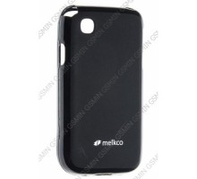 Чехол силиконовый для LG L40 D170 Melkco Poly Jacket TPU (Black Mat)