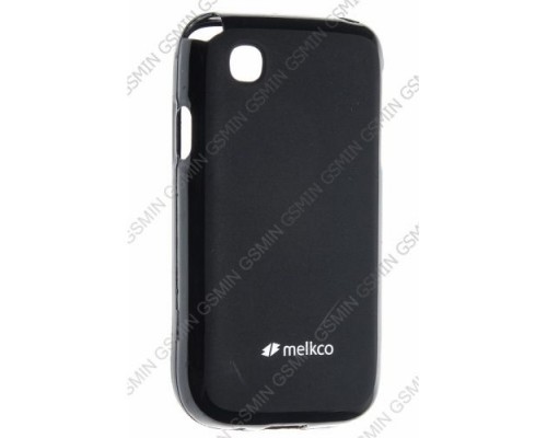 Чехол силиконовый для LG L40 D170 Melkco Poly Jacket TPU (Black Mat)