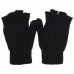 Перчатки-варежки с откидным верхом GSMIN Warm Shelter (Черный)