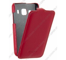 Кожаный чехол для Samsung Galaxy Xcover S5690 Melkco Leather Case - Jacka Type (Red LC)