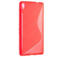 Чехол силиконовый для Sony Xperia XA Ultra S-Line TPU (Красный)