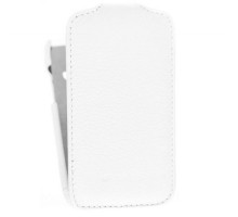 Кожаный чехол для HTC Desire 200 Melkco Premium Leather Case - Jacka Type (White LC)