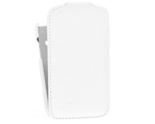 Кожаный чехол для HTC Desire 200 Melkco Premium Leather Case - Jacka Type (White LC)