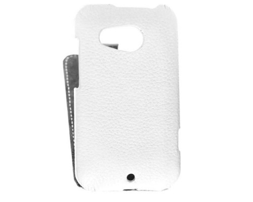 Кожаный чехол для HTC Desire 200 Melkco Premium Leather Case - Jacka Type (White LC)