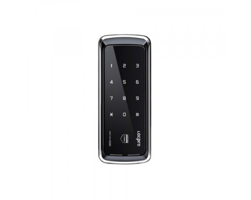 LocPro GL725B2 Series Black без монтажных пластин (для стеклянных дверей)