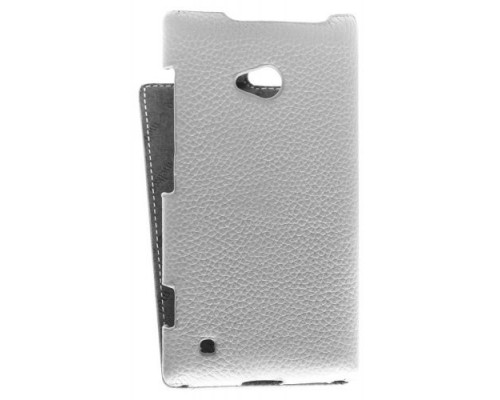 Кожаный чехол для Nokia Lumia 720 Melkco Leather Case - Jacka Type (White LC)