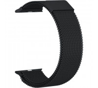 Ремешок металлический GSMIN Milanese Loop для Apple Watch 38/40mm (Темно-серый)