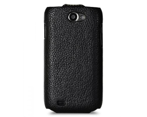 Кожаный чехол для Samsung Galaxy W (i8150) Melkco Premium Leather Case - Jacka Type (Black LC)