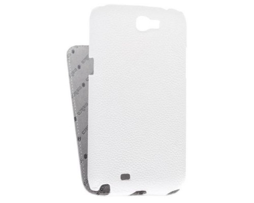 Кожаный чехол для Samsung Galaxy Note 2 (N7100) Melkco Premium Leather Case - Jacka Type (White LC)