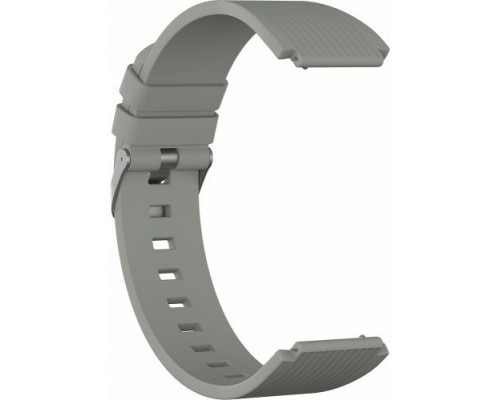 Ремешок силиконовый GSMIN Italian Collection 20 для Withings Steel HR (Серый)