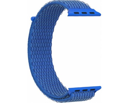 Ремешок нейлоновый GSMIN Woven Nylon для Apple Watch 38/40mm (Синий)