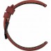 Ремешок замшевый GSMIN Suede 2 Black 20 для Withings Steel HR (Красный)