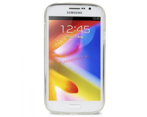 Чехол силиконовый для Samsung Galaxy Grand Neo (i9060) Melkco Poly Jacket TPU (Transparent Mat)