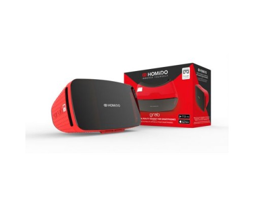 Homido Grab  красный шлем / очки виртуальной реальности