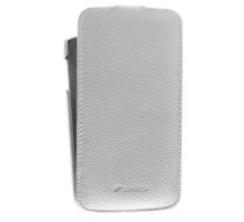 Кожаный чехол для Samsung Galaxy S4 (i9500) Melkco Premium Leather Case - Jacka Type (White LC)