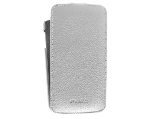 Кожаный чехол для Samsung Galaxy S4 (i9500) Melkco Premium Leather Case - Jacka Type (White LC)