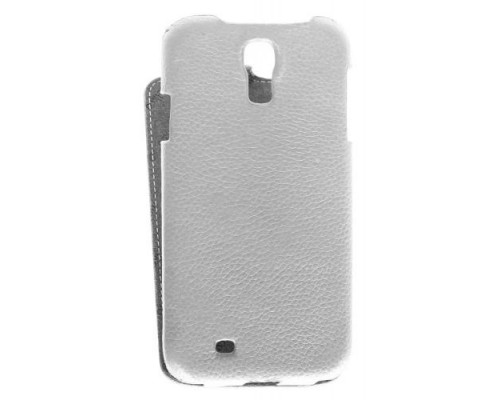 Кожаный чехол для Samsung Galaxy S4 (i9500) Melkco Premium Leather Case - Jacka Type (White LC)