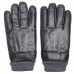 Кожаные мужские перчатки с подкладкой для сенсорных экранов Gsmin Leather Gloves 2 (Черный)