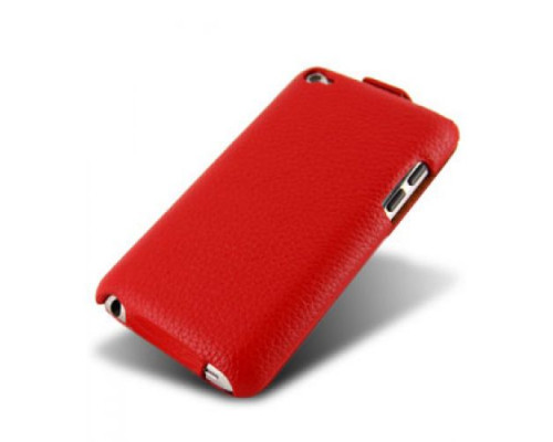 Кожаный чехол для iPod Touch 4 Melkco Leather Case - Jacka Type (Red LC)