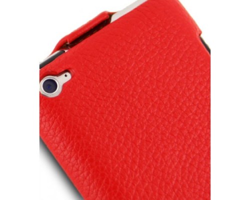 Кожаный чехол для iPod Touch 4 Melkco Leather Case - Jacka Type (Red LC)