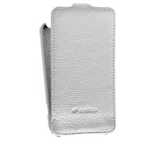 Кожаный чехол для HTC One V / Primo / T320e Melkco Leather Case - Jacka Type (White LC)