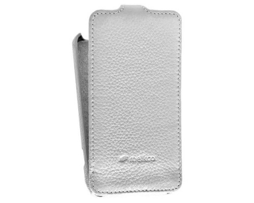 Кожаный чехол для HTC One V / Primo / T320e Melkco Leather Case - Jacka Type (White LC)