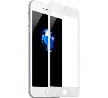 Противоударное защитное стекло для Apple iPhone 6 / 6S GSMIN 6D 0.3mm (Белая рамка)