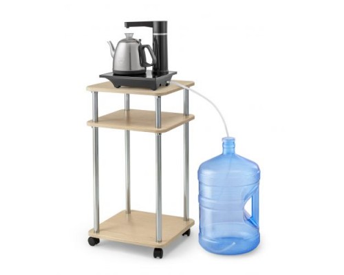 Электрочайник VATTEN DL505NFT - чайный столик с электрическим чайником, с краном и встроенной  электрической помпой для подачи воды из бутыли, с подогревом воды, встраиваемый, как кулер с нижней загрузкой бутыли,  TEA BAR, тиабар, для дачи