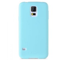 Чехол силиконовый для Samsung Galaxy S5 Melkco Poly Jacket TPU (Pearl Blue)