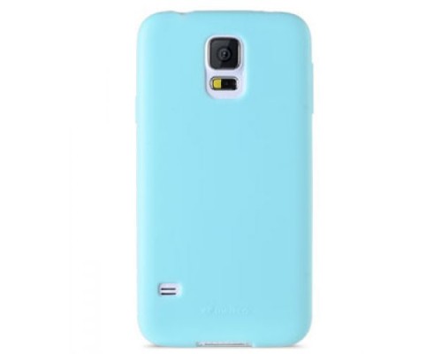 Чехол силиконовый для Samsung Galaxy S5 Melkco Poly Jacket TPU (Pearl Blue)