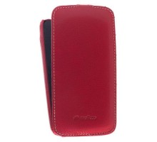 Кожаный чехол для HTC Desire 500 Dual Sim Melkco Premium Leather Case - Jacka Type (Red LC)