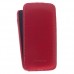 Кожаный чехол для HTC Desire 500 Dual Sim Melkco Premium Leather Case - Jacka Type (Red LC)