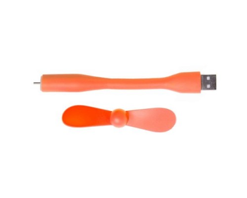 Гибкий USB вентилятор GSMIN Fruit (Оранжевый)