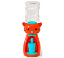 Детский кулер Vatten kids Kitty Orange настольный миникулер со стаканчиком, без нагрева, без охлаждения