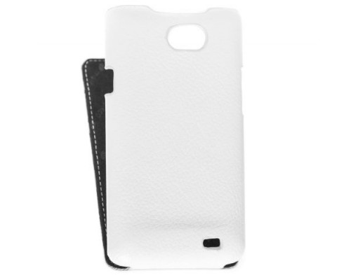 Кожаный чехол для Samsung Galaxy R (i9103) Melkco Premium Leather Case - Jacka Type (White LC)