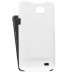 Кожаный чехол для Samsung Galaxy R (i9103) Melkco Premium Leather Case - Jacka Type (White LC)