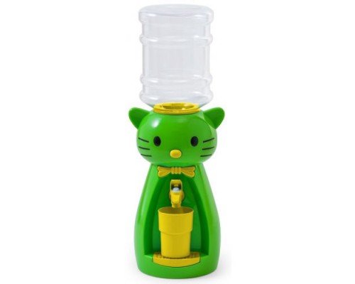Детский кулер Vatten kids Kitty Lime настольный миникулер со стаканчиком, без нагрева, без охлаждения