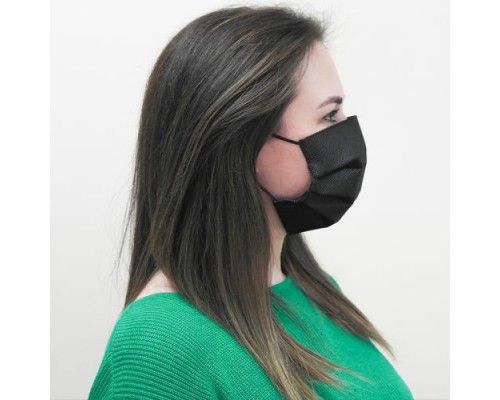 Защитная маска с HEPA-фильтрацией Черная